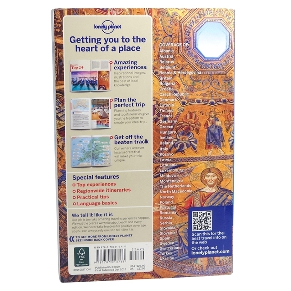 Lonely Planet Europe 3rd Edition Travel Guide - Picture 2 of 5